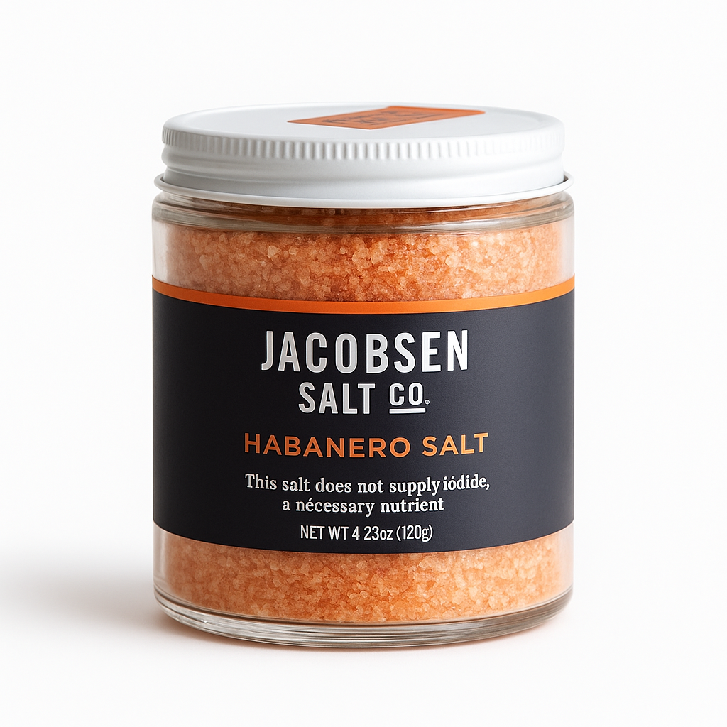 Jacobsen Salt Co. – Habanero Salt (Gourmet Spicy Sea Salt)