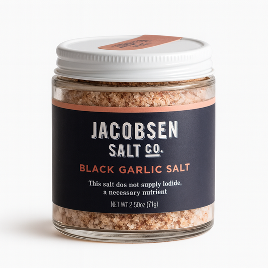 Jacobsen Salt Co. – Black Garlic Salt (Gourmet Black Garlic Blend)