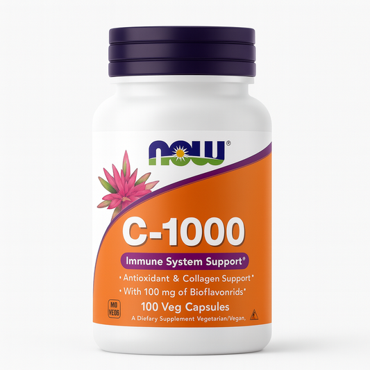 NOW C-1000 – Immune System Support – 100 Veg Capsules